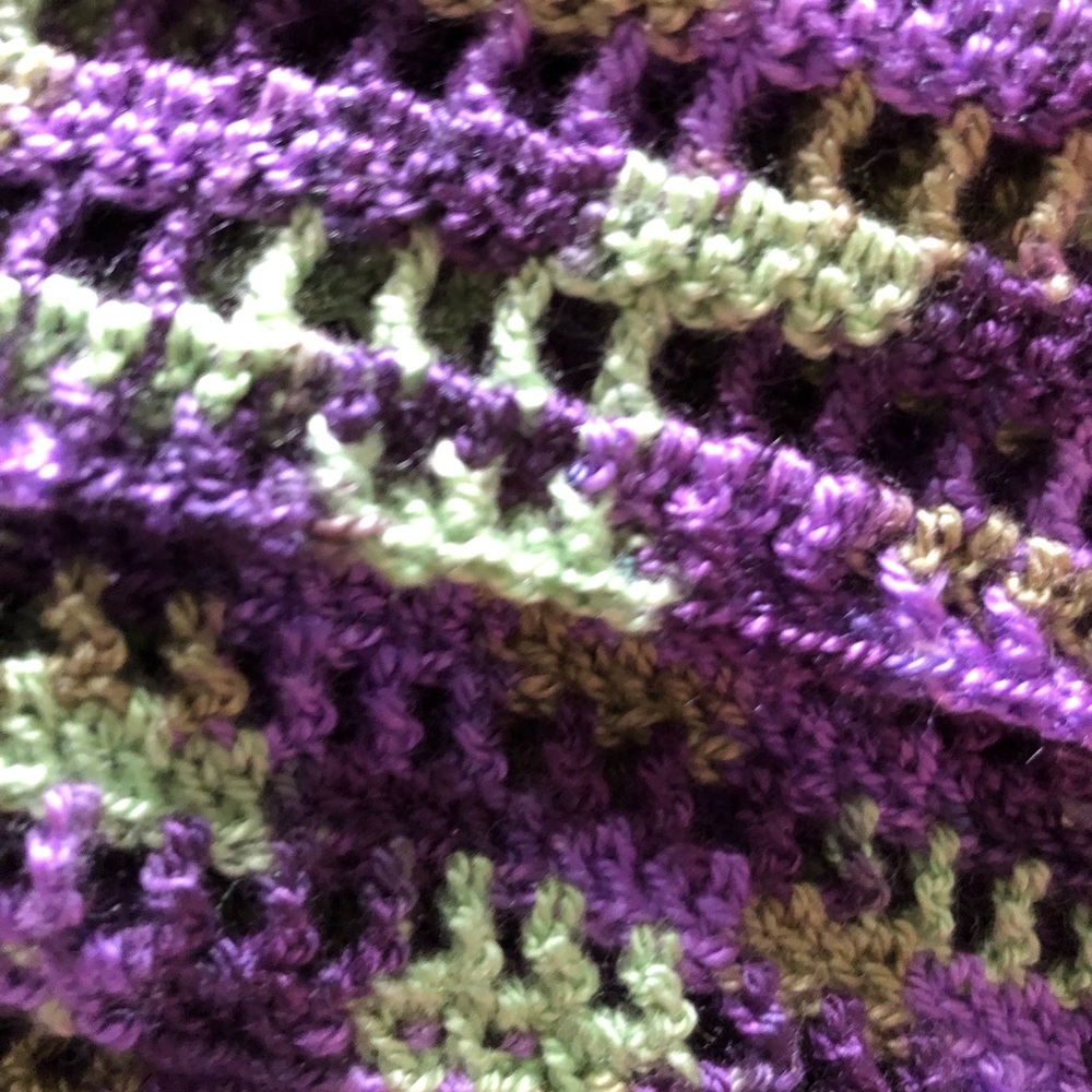 Handmade Crochet wrap - Picture 2 of 3